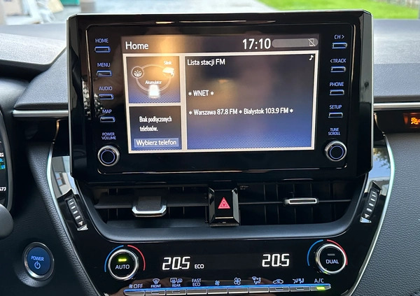Toyota Corolla cena 79900 przebieg: 95777, rok produkcji 2020 z Wyrzysk małe 191